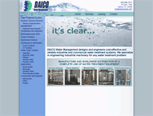 Tablet Screenshot of daicowater.com